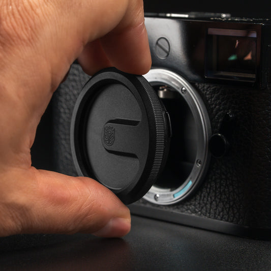 Leica Weather Sealed M Body Cap Black Chrome - view 5