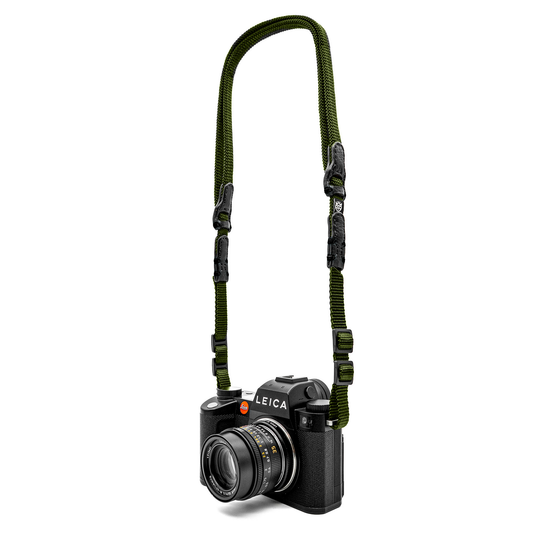 Correa de cuerda clásica verde militar