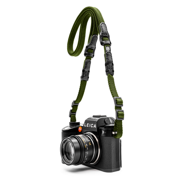 Correa de cuerda clásica verde militar