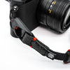 WristFlex Adjustable - Black with Red Accent