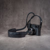 Classic Flat Padded Rope Camera Strap - Black Swamp