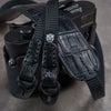 Classic Flat Padded Rope Camera Strap - Black Swamp
