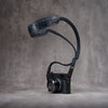 Classic Flat Padded Rope Camera Strap - Black Swamp