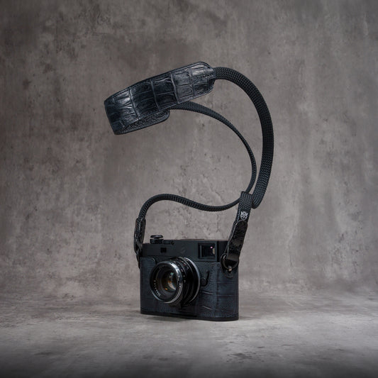 Black Swamp FlexCase & Classic Flat Padded Rope Camera Strap Set - Save $50 on SET