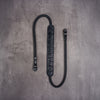 Classic Flat Padded Rope Camera Strap - Black Swamp