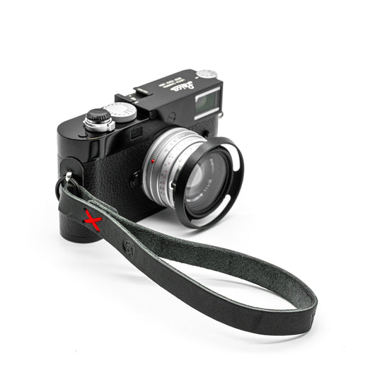 Raw Vintage WristLoop - Black with Red Accent