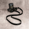 Raw Vintage Leather Camera Strap -  Monochrome