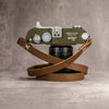 Raw Vintage Leather Camera Strap -  Safari