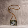 Raw Vintage Leather Camera Strap -  Safari