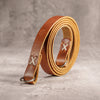 Raw Vintage Leather Camera Strap - Sahara