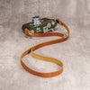 Raw Vintage Leather Camera Strap - Sahara
