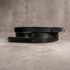 Raw Vintage Leather Camera Strap - Stealth