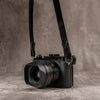 Raw Vintage Leather Camera Strap - Stealth