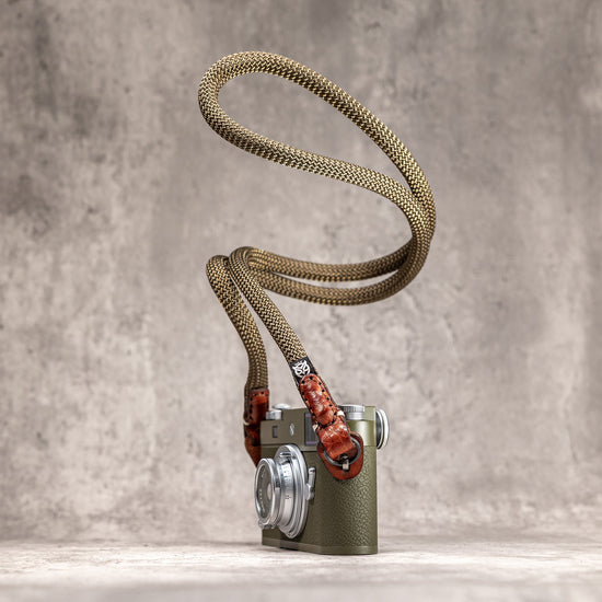 No Slice Steel Core Round Rope Camera Strap - Outback