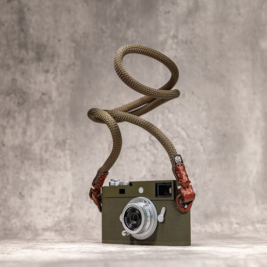 No Slice Steel Core Round Rope Camera Strap - Outback