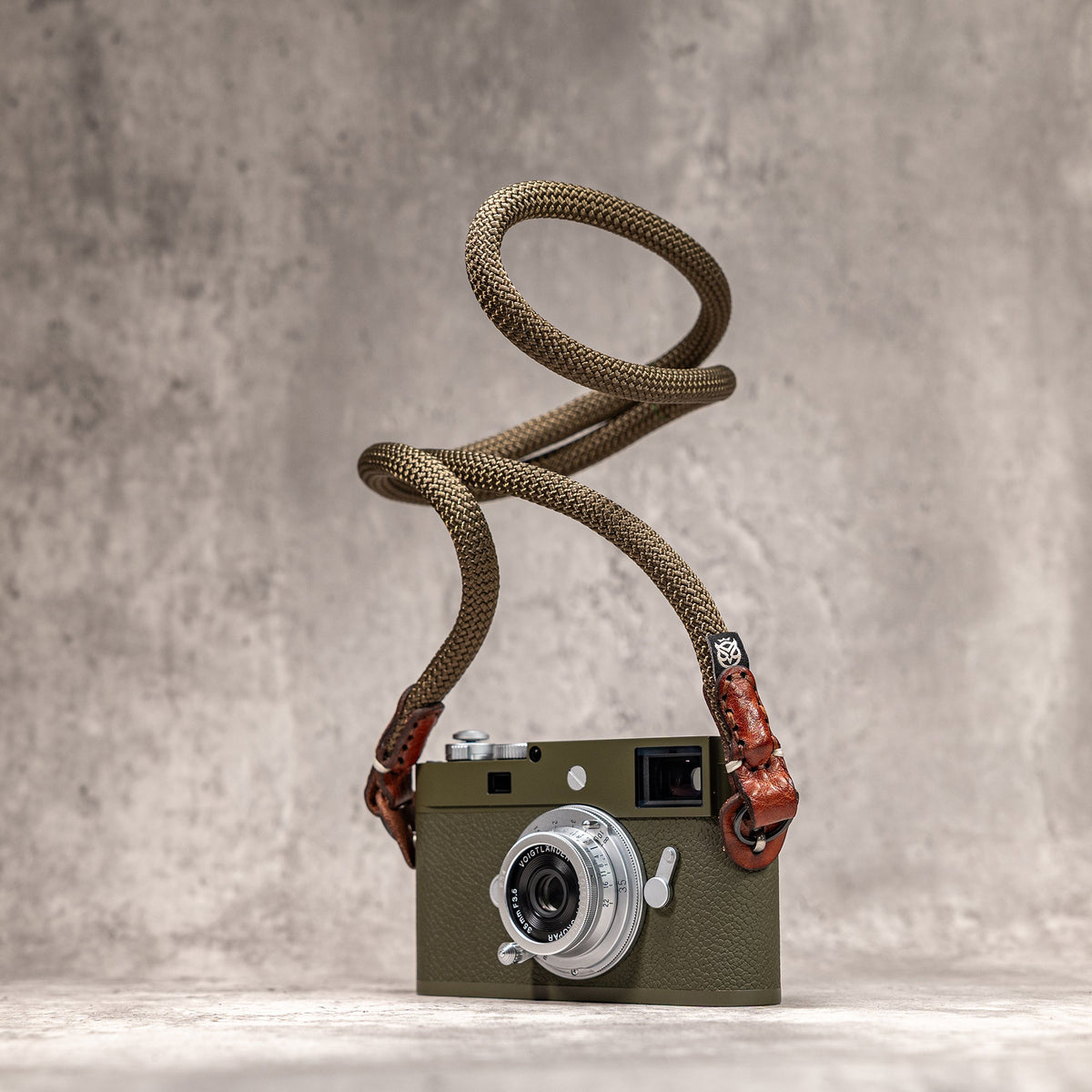 No Slice Steel Core Round Rope Camera Strap - Outback