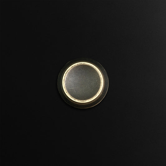 Shutter Topper Solid Brass Black Patina