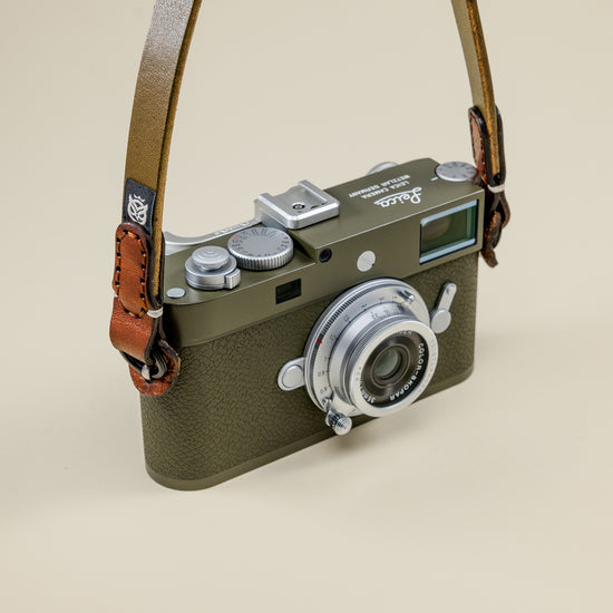 Slacker Leather Camera Strap OutBack