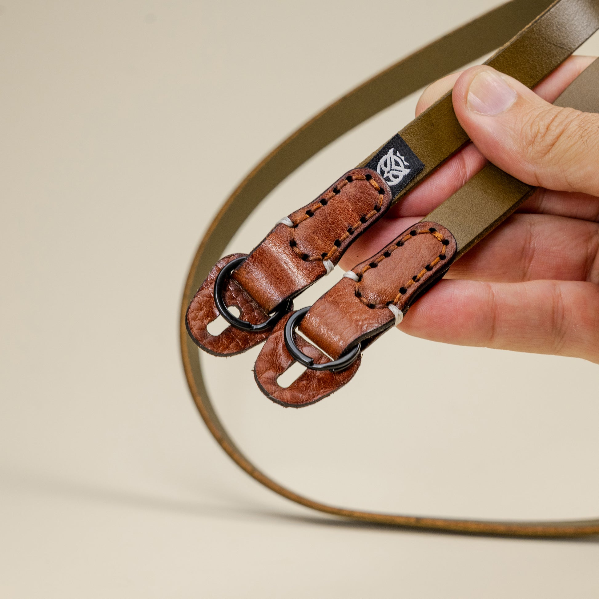 Slacker Leather Camera Strap OutBack