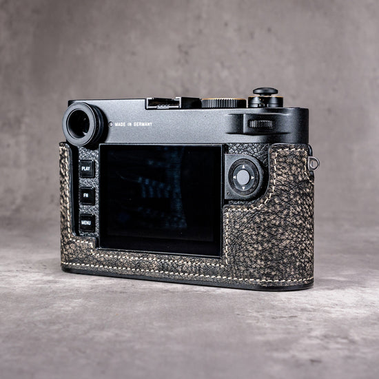 The back of the camera from the other side in the Buffalo SlimCase