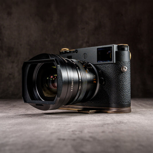 SoloPlate for Leica M11 & M-EV1 - Black Patina