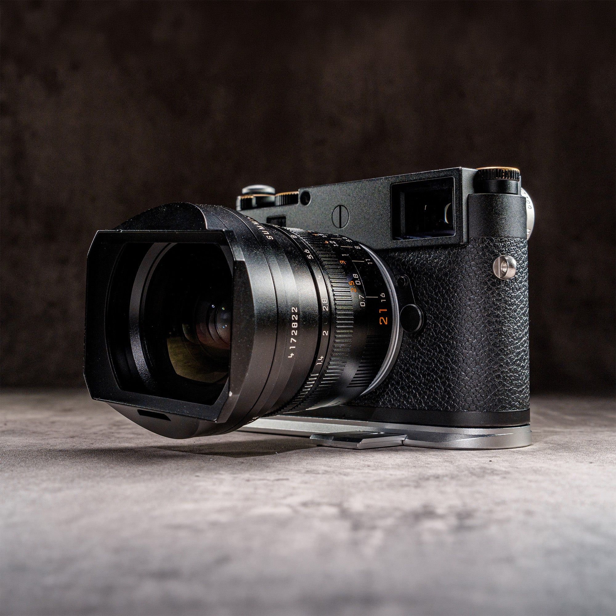 SoloPlate for Leica M11 & M EV1 Silver Chrome | Owlkrown – Owlkrown