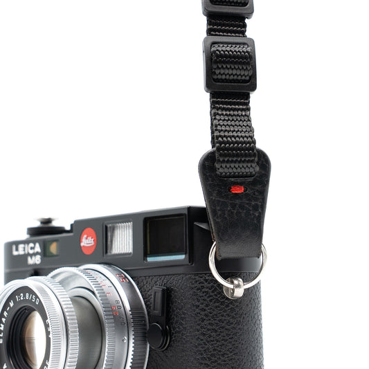 Square Lug to Split Ring Convert Kit - Black with Red Accent (1 pair)