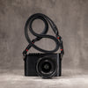Trailflex Adjustable Camera Strap - Black with Red Accent