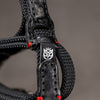 No Slice Steel Core Trailflex Adjustable Camera Strap - Black with Red Accent