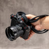 Trailflex Adjustable Camera Strap - Black with Red Accent