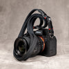 Trailflex Adjustable Camera Strap - Black with Red Accent