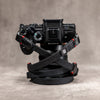 No Slice Steel Core Trailflex Adjustable Camera Strap - Black with Red Accent