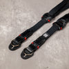 Trailflex Adjustable Camera Strap - Black with Red Accent