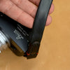 Holding the soft Tuscany Italian leather body of the Trailflex Leather strap