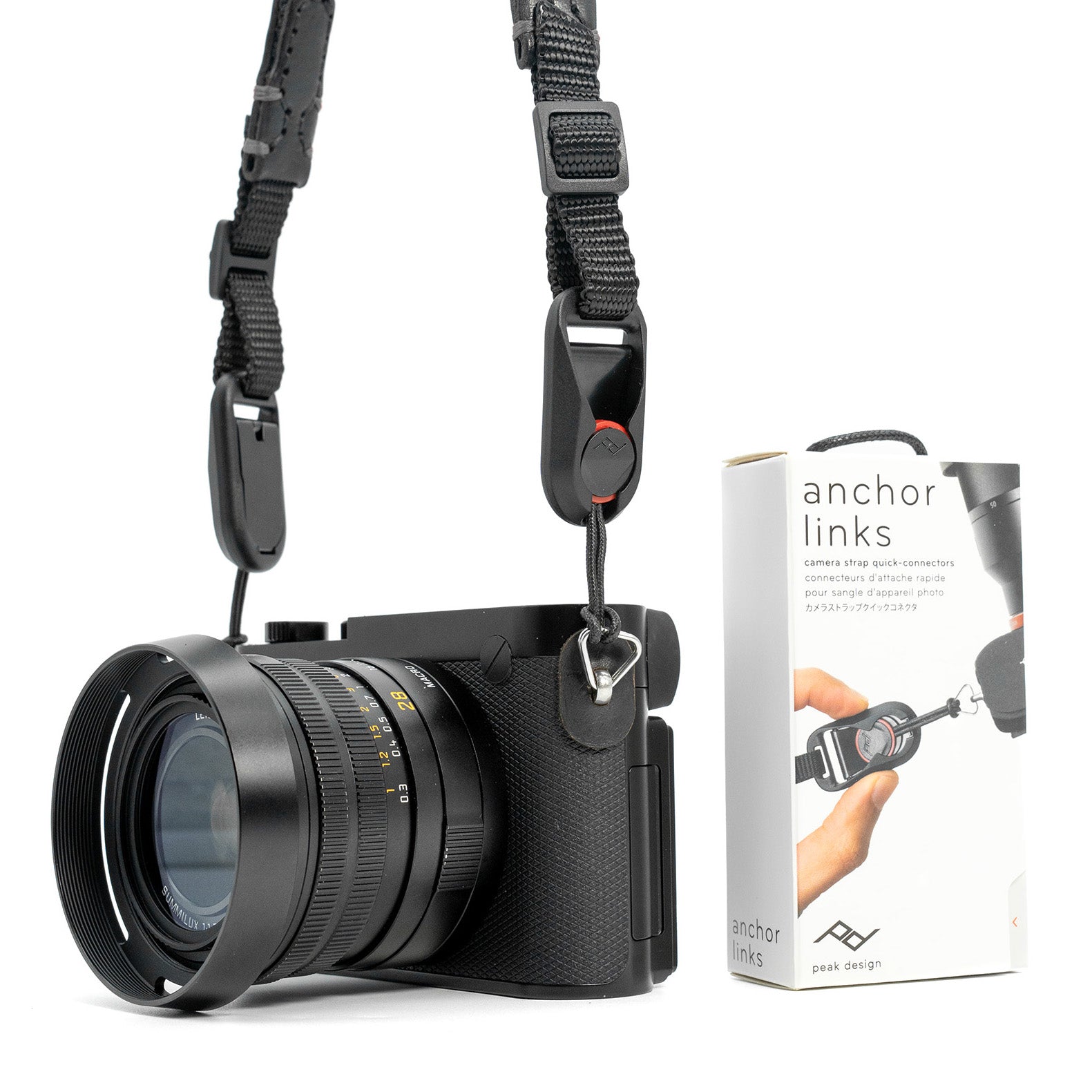TwinPad Camera Strap — Stealth | Owlkrown – Owlkrown