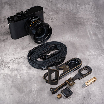 Travel Kit for Leica Q2 & Q3 - Black Patina (Bundle & Save $122)