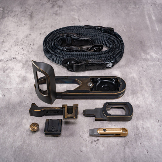 Travel Kit for Leica Q2 & Q3 - Black Patina (Bundle & Save $122)