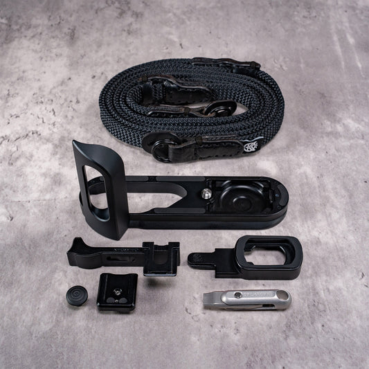 Travel Kit for Leica Q2 & Q3 - Black Chrome (Bundle & Save $101)