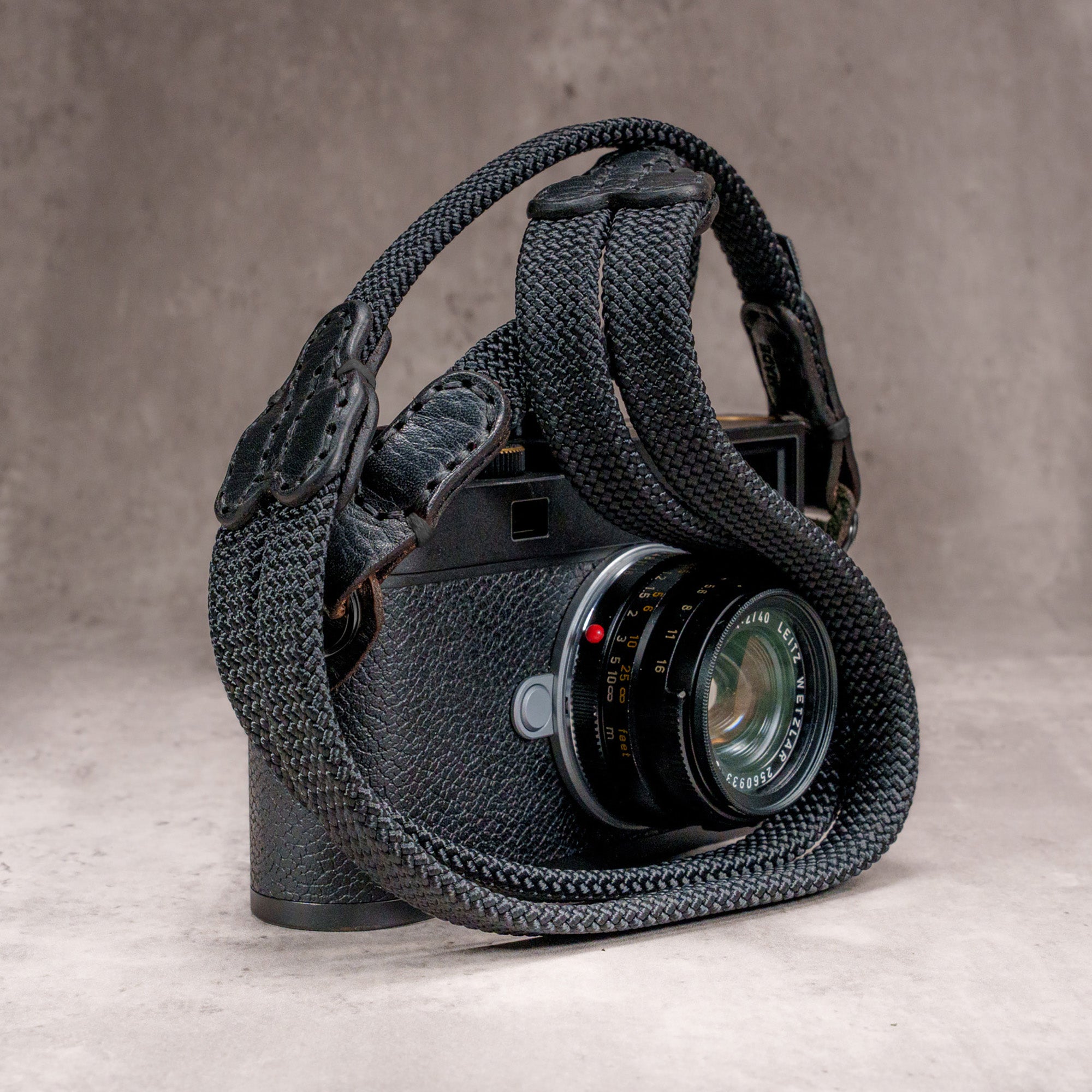 TwinPad Camera Strap — Stealth | Owlkrown – Owlkrown