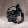 TwinPad Camera Strap - Black with Red Accent