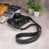 TwinPad Camera Strap - Black with Red Accent