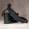 TwinPad Camera Strap - Black with Red Accent