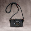 TwinPad Camera Strap - Black with Red Accent