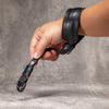WristFlex Adjustable Padded Camera Strap - Black With Red Accent